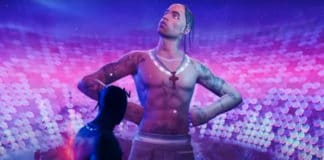 concerto di travis scott su fortnite